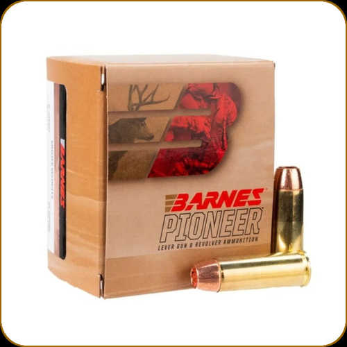 Barnes Pioneer Lever 44 Remington Magnum 300 Grain Jacketed Hollow Point 20 Rounds